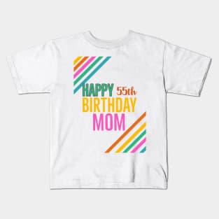 Mom birthday 55th Kids T-Shirt